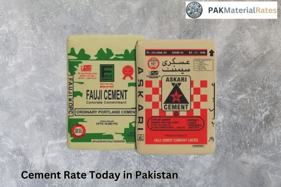 Cement Rate Today in Pakistan