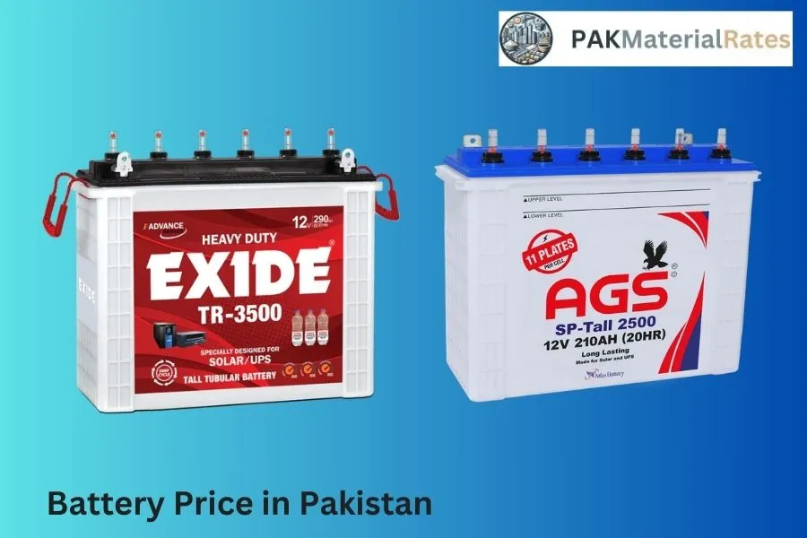 Battery Price in Pakistan